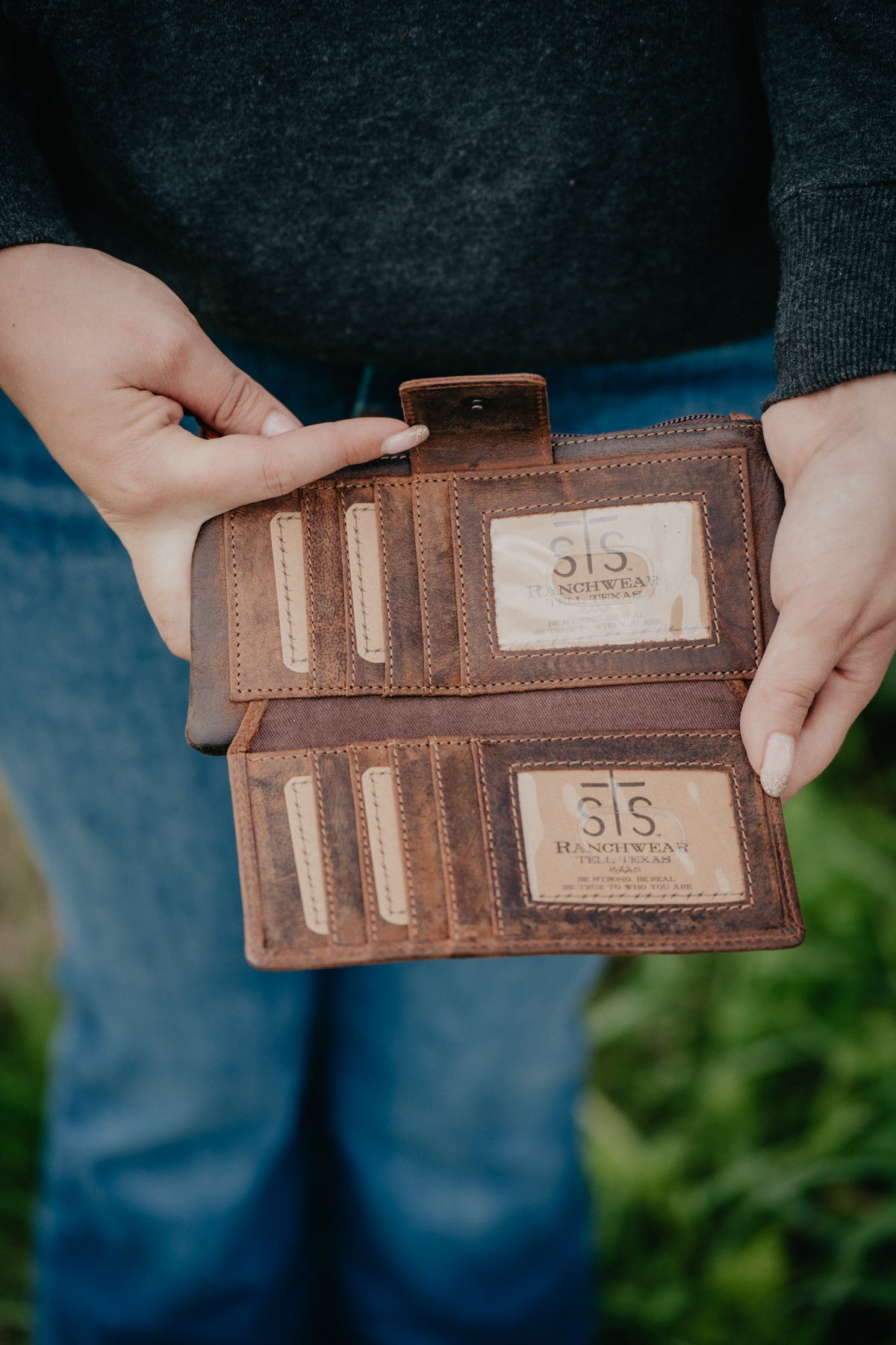 'Basic Bliss' Haley Baroness Wallet with Wristlet Strap