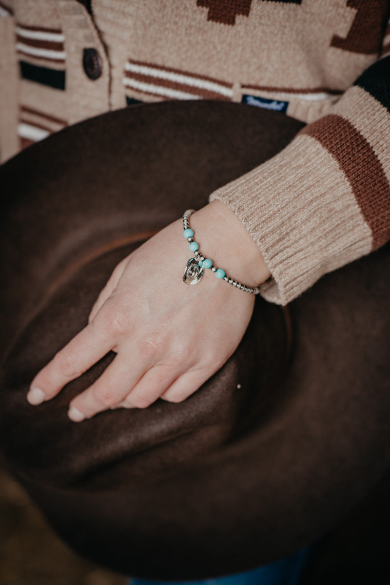 Sterling Silver Cowboy Hat Bracelet