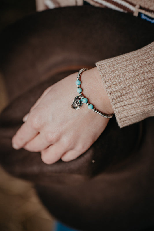 Sterling Silver Cowboy Hat Bracelet