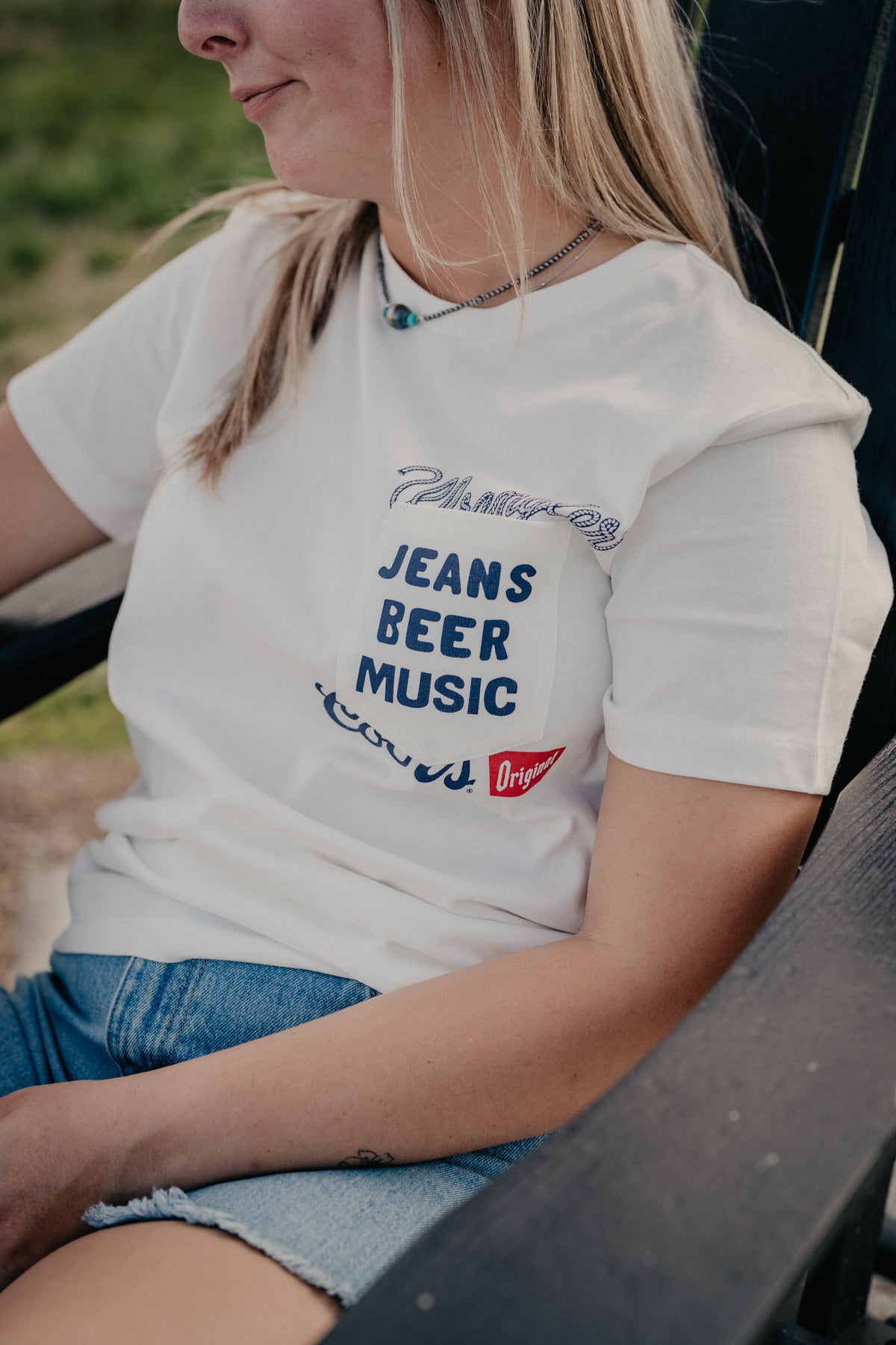 'Light' Wrangler X Coors Pocket Tee (XS-XXL)