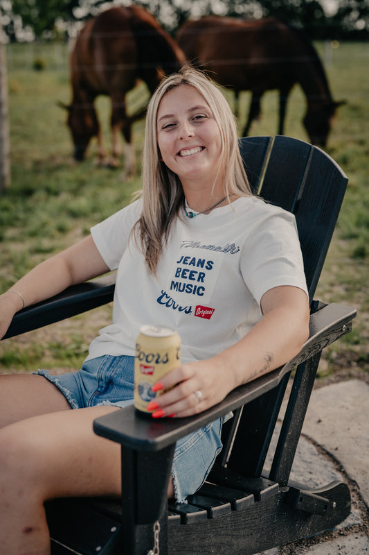 'Light' Wrangler X Coors Pocket Tee (XS-XXL)