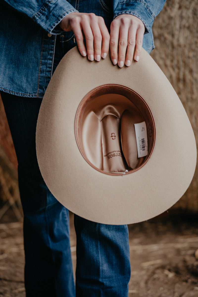 'Corral' 4X Felt Cowboy Hat by Stetson (Silver Sand)