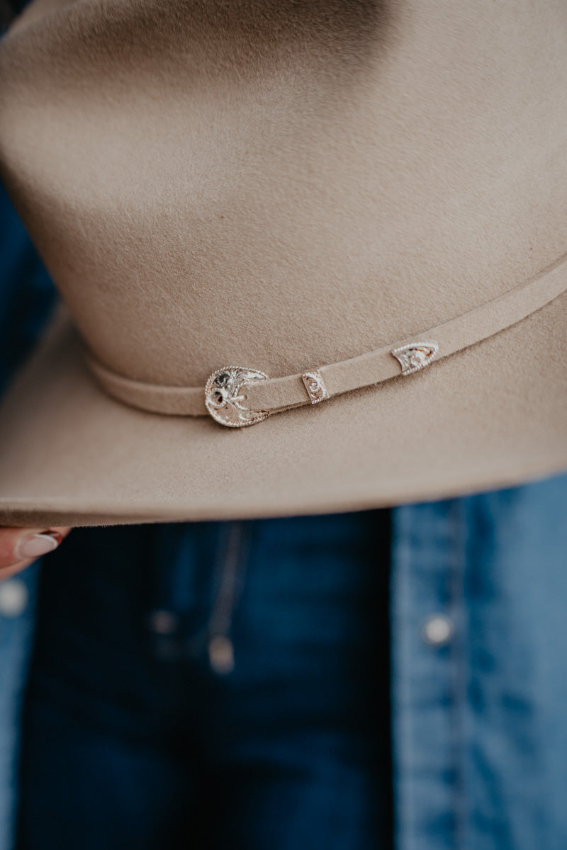 'Corral' 4X Felt Cowboy Hat by Stetson (Silver Sand)