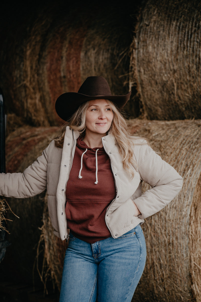 'Amanda' Women's Swirls Puffer Jacket by Ariat (XS-XXL)