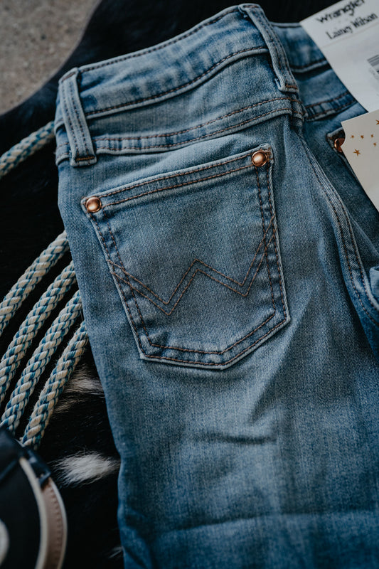 Girls Wrangler X Lainey Bootlegger Jeans