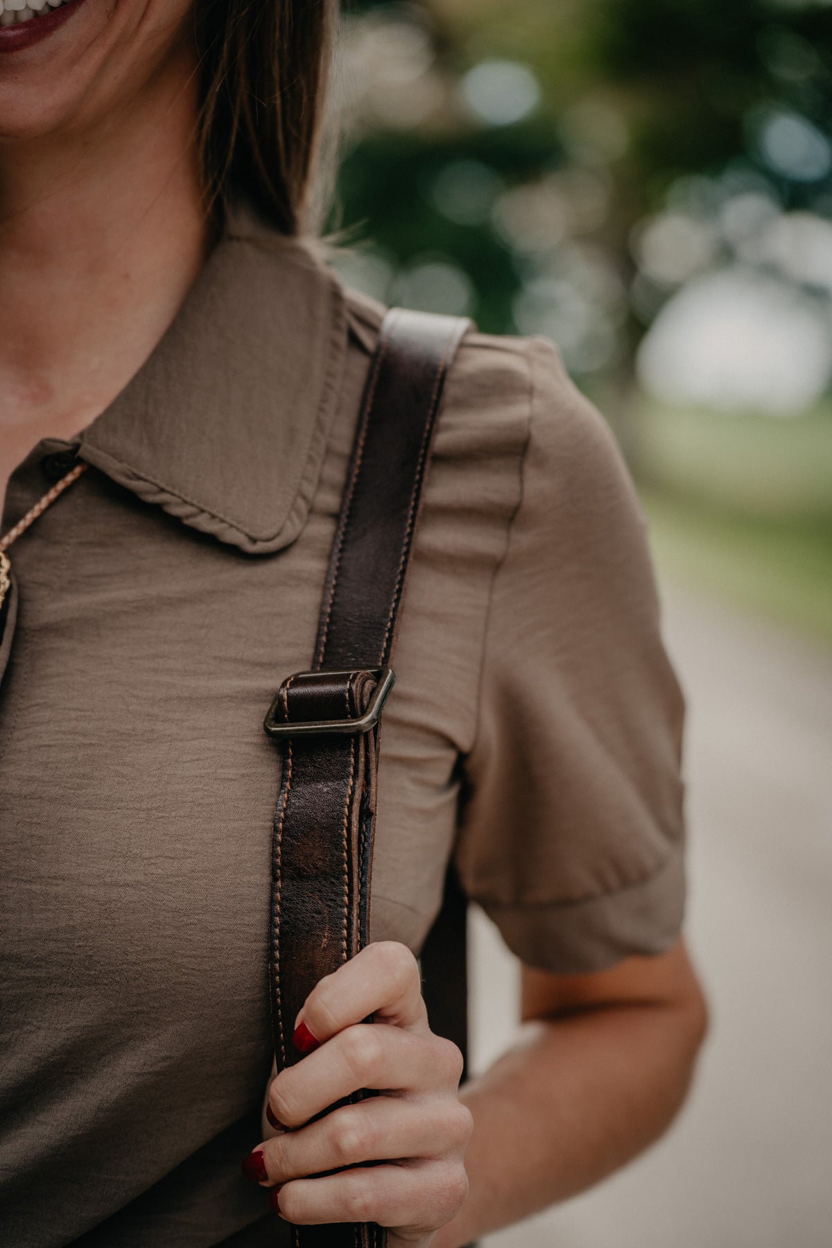 'Bandera' Chocolate Dakota Crossbody