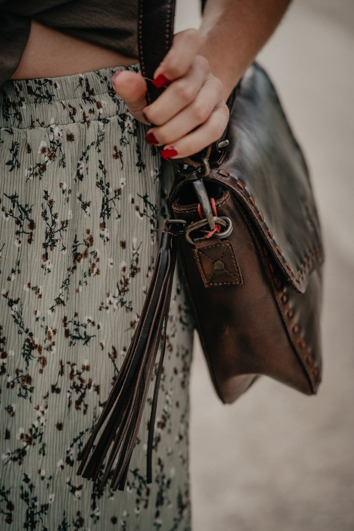 'Bandera' Chocolate Dakota Crossbody
