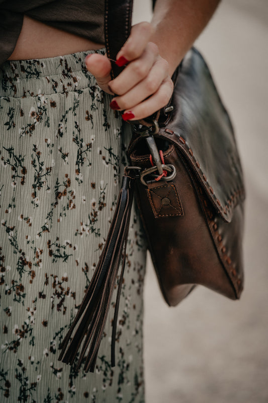 'Bandera' Chocolate Dakota Crossbody