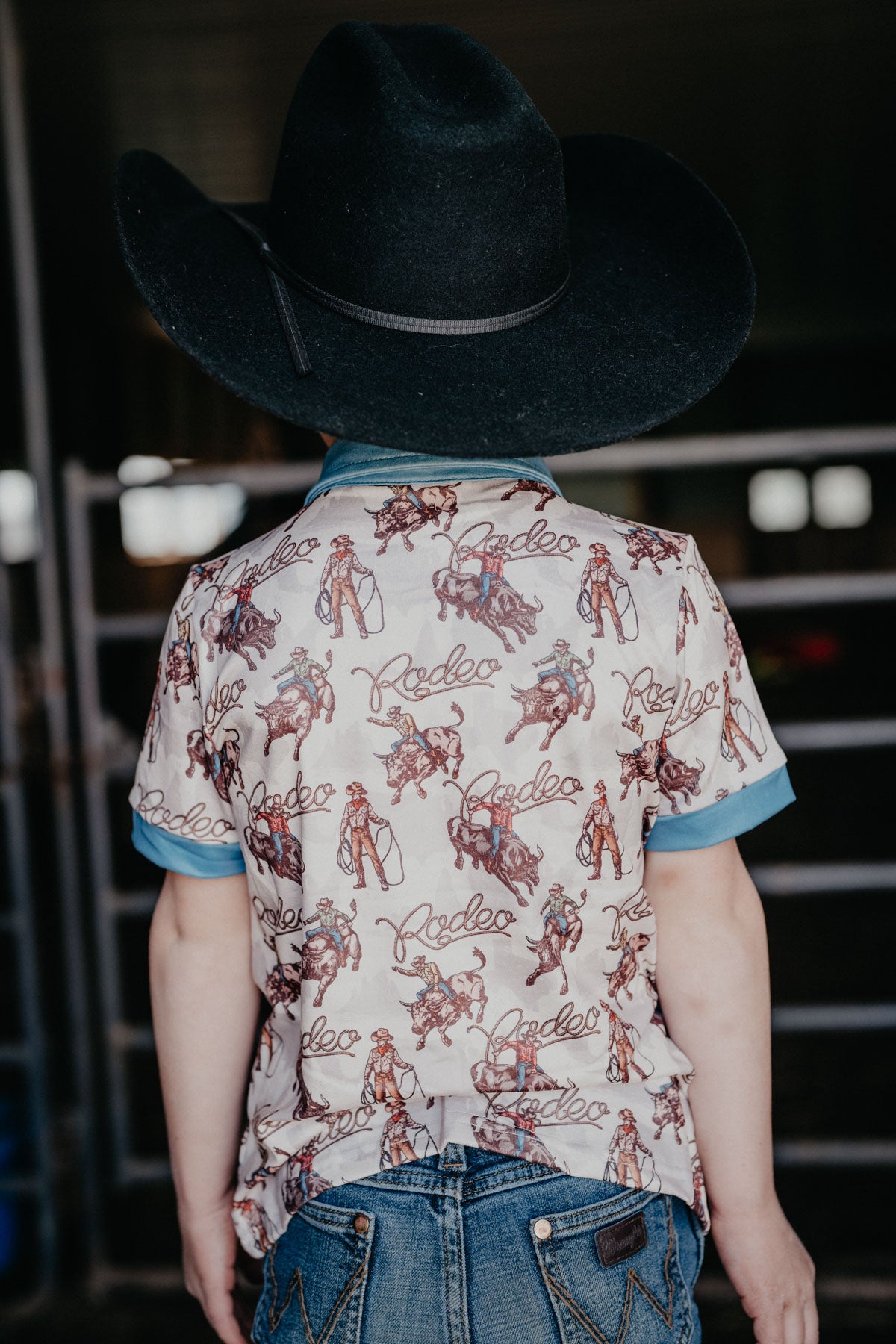 Rodeo Bull Rider Pearl Snap Onesie/Tee (3-6M to 7T)
