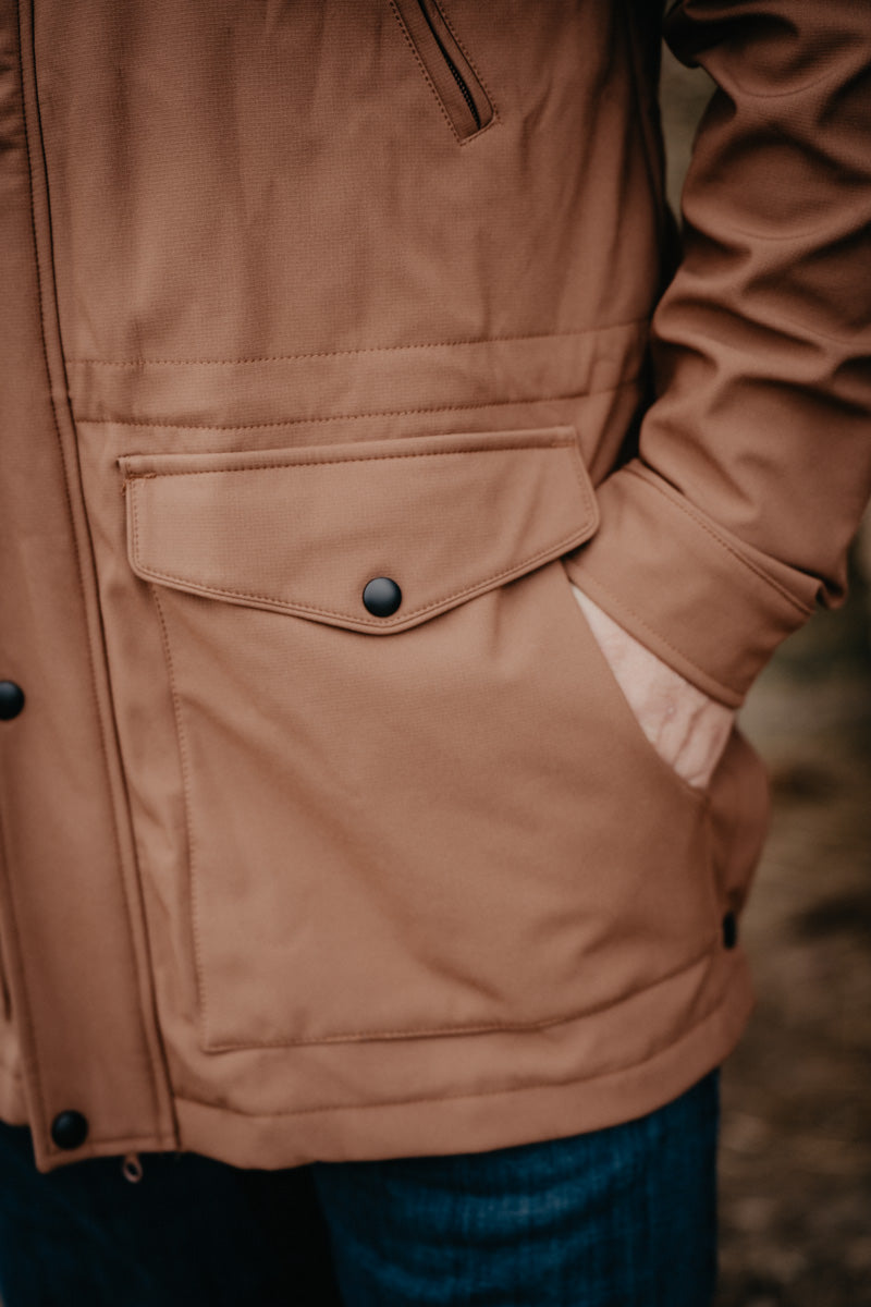 'Luca' Men's Roper Soft Shell Barn Coat (M-XXL)