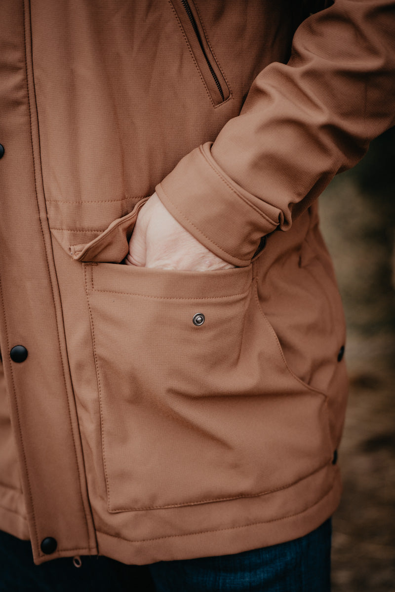 'Luca' Men's Roper Soft Shell Barn Coat (M-XXL)