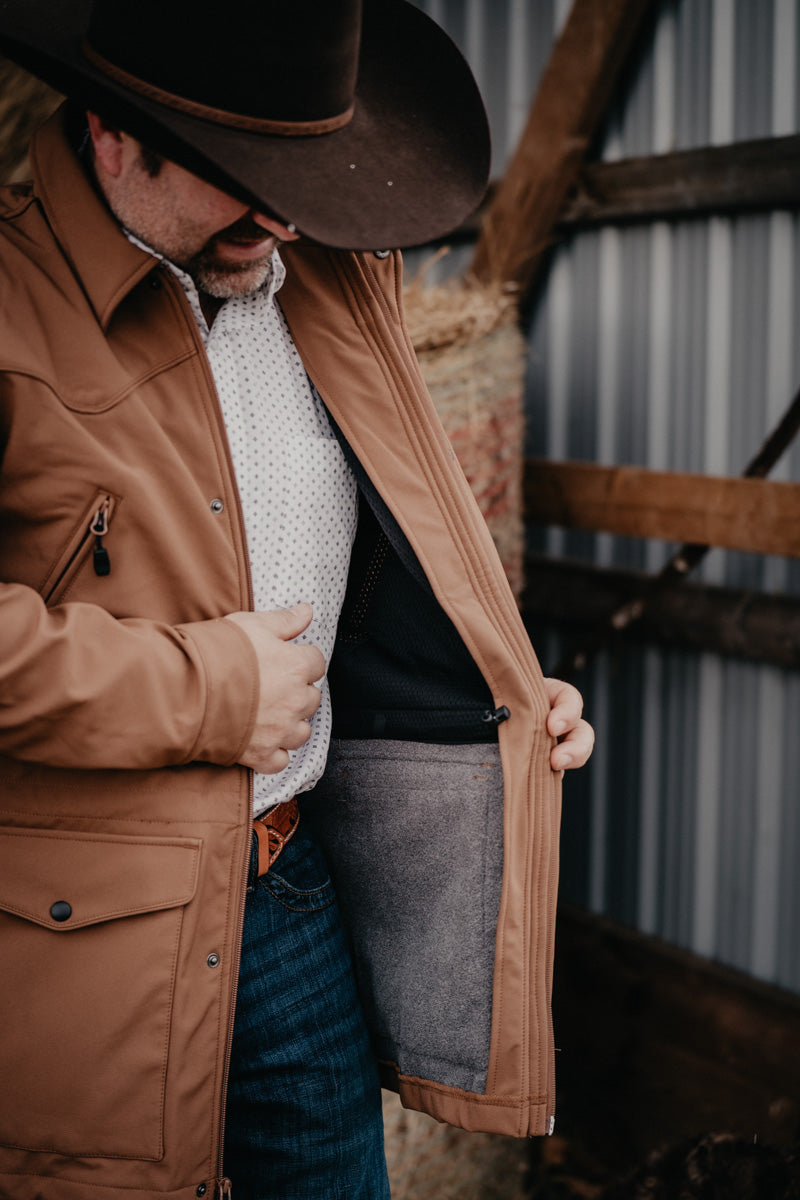 'Luca' Men's Roper Soft Shell Barn Coat (M-XXL)