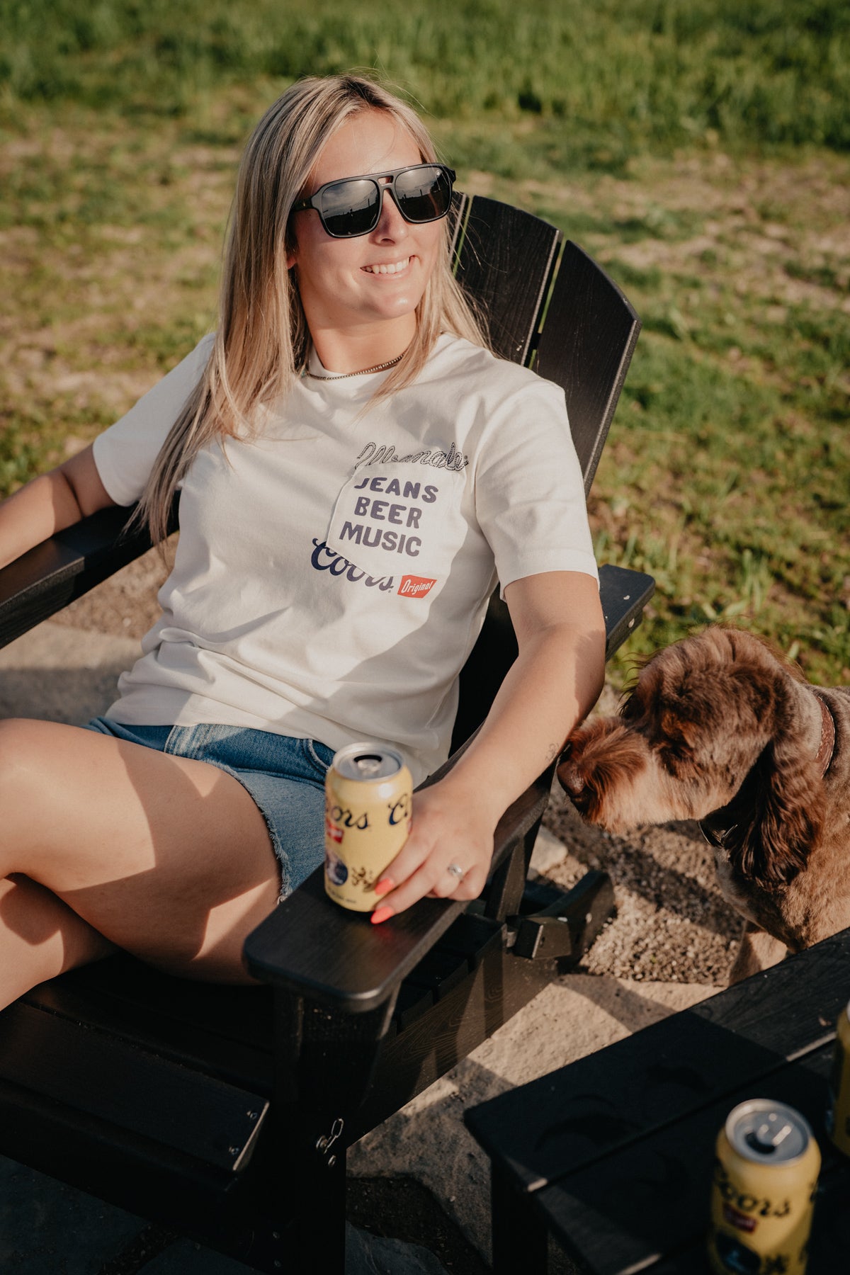 'Light' Wrangler X Coors Pocket Tee (XS-XXL)