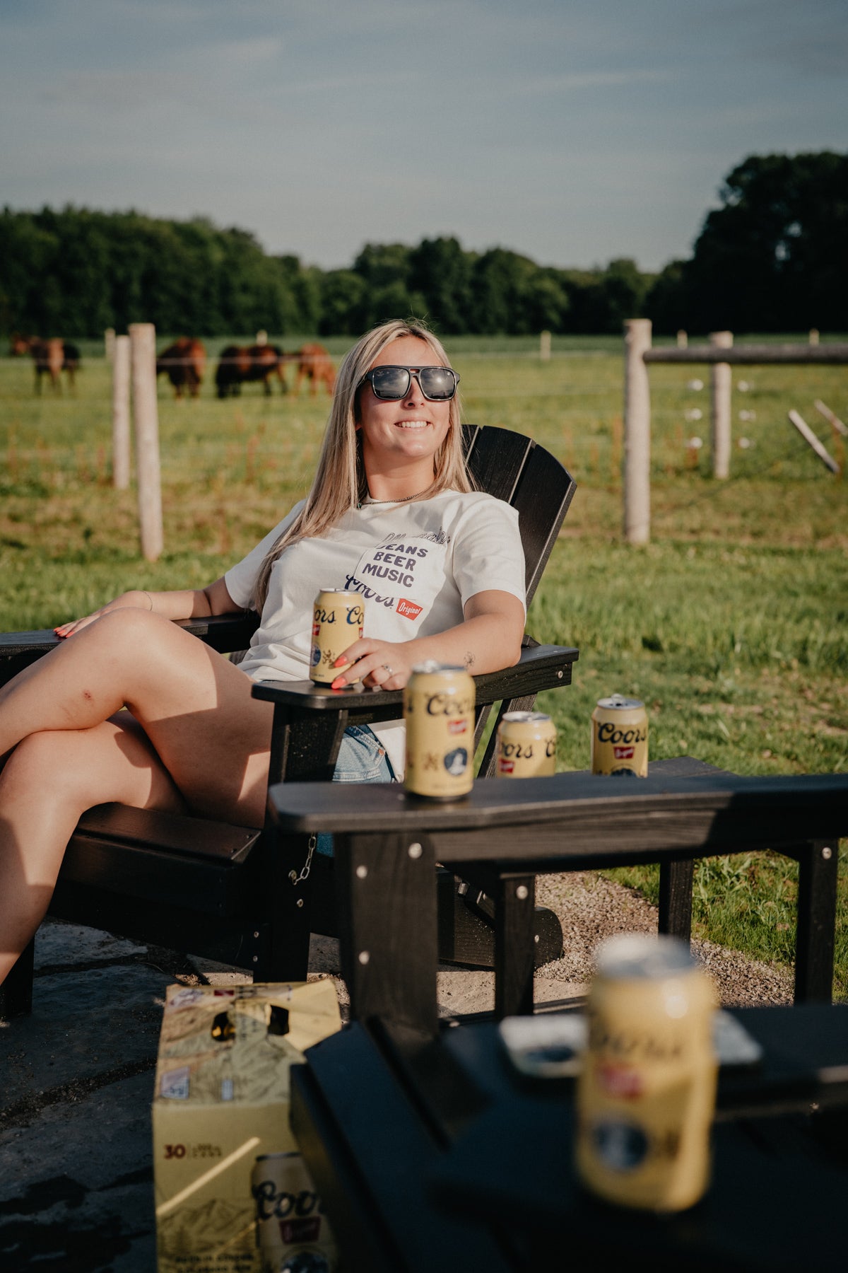 'Light' Wrangler X Coors Pocket Tee (XS-XXL)
