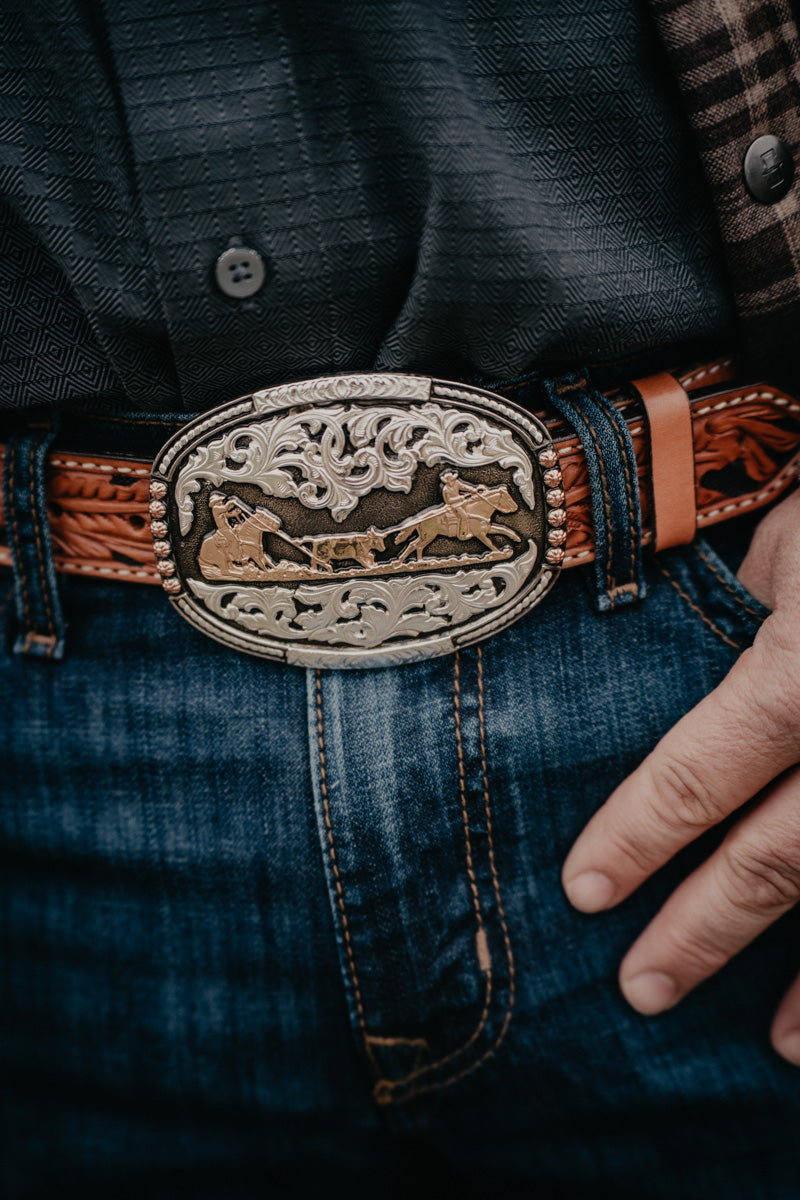Team Roper Crumrine Buckle