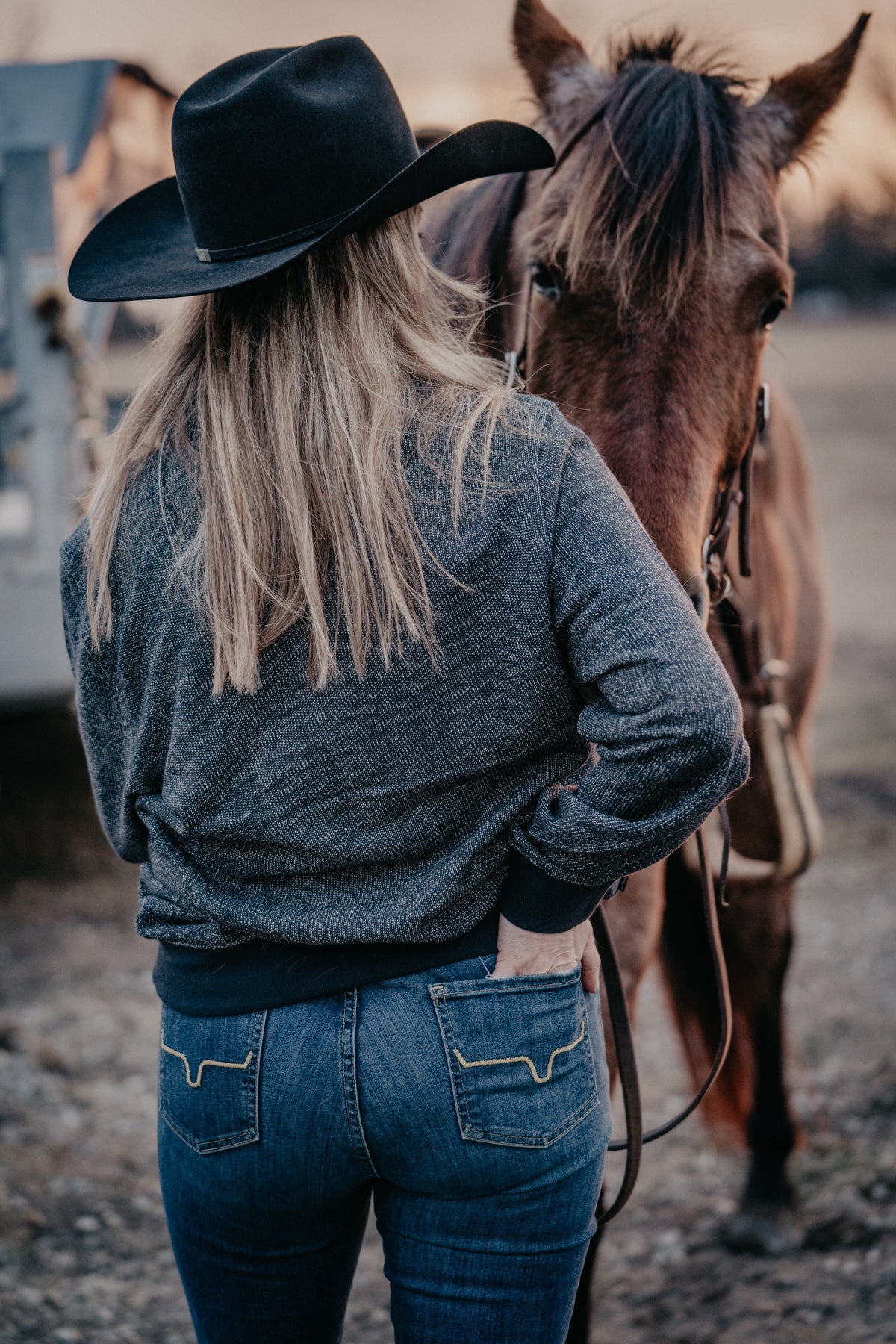 'Kingswell' Men's Black Kimes Ranch Quarter Button (S - XL)