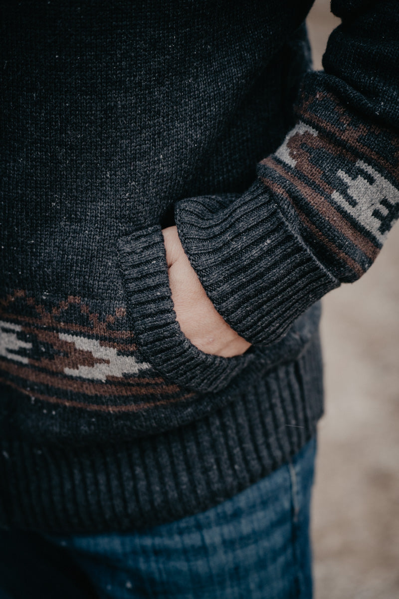 'Warren' Men's Stetson Full Zip Front Sweater (S-XXL)