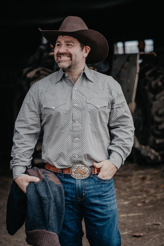 'Archer' Men's Snap Shirt by Stetson (S-XXL)