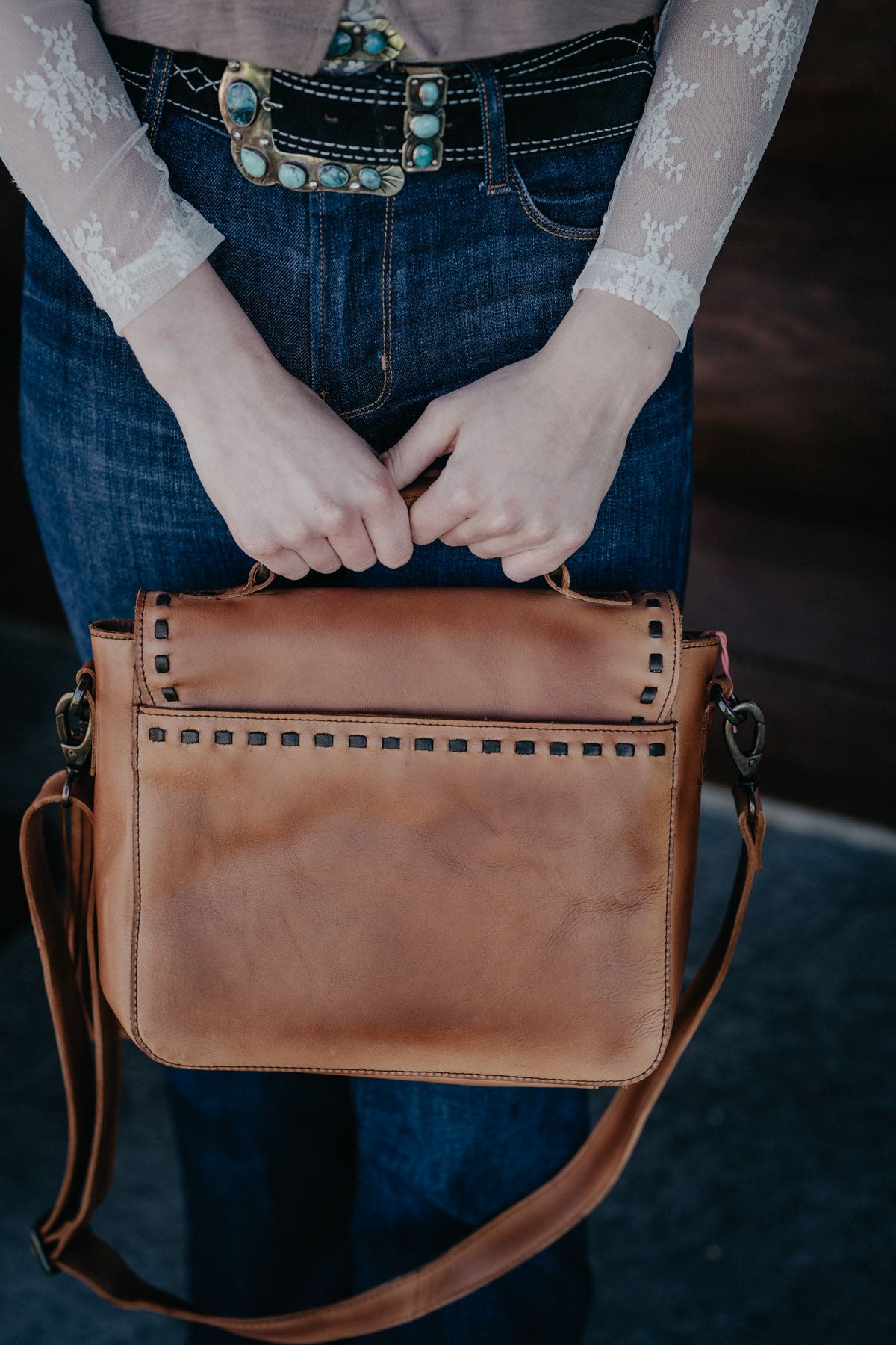'Dakota' Tan Crossbody by STS Ranchwear