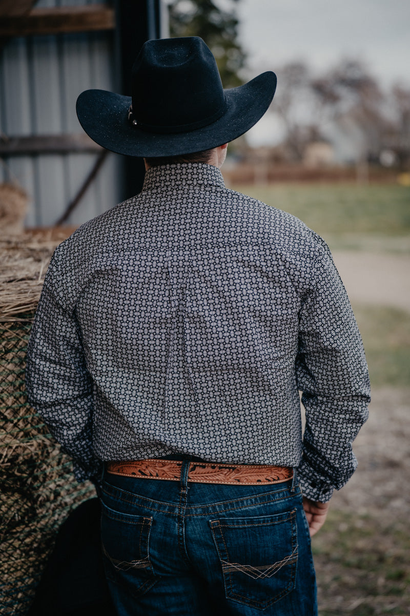 'Harlan' CINCH Men's Black Button Down Shirt (S-XXL)