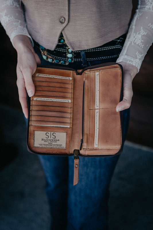 'Bandera' Tan Berkeley Bifold Wallet by STS Ranchwear