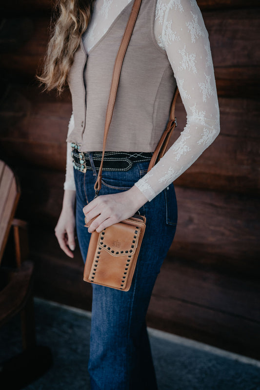 'Bandera' Tan Quickdraw Crossbody by STS Ranchwear