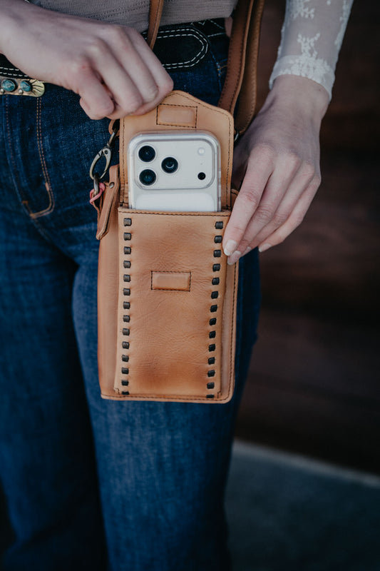 'Bandera' Tan Quickdraw Crossbody by STS Ranchwear
