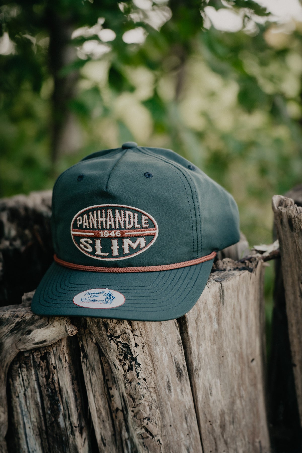 '1946' Olive Panhandle Slim Ball Cap