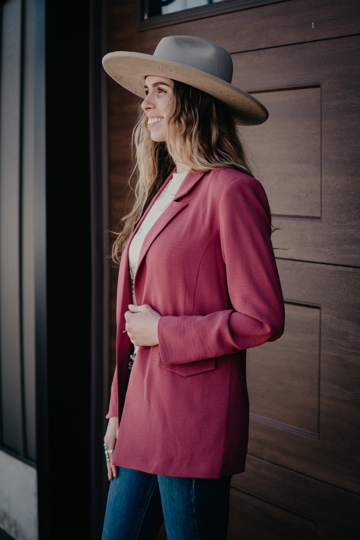 'Ella' Women's Ariat  Dry Rose Blazer (S-XL)