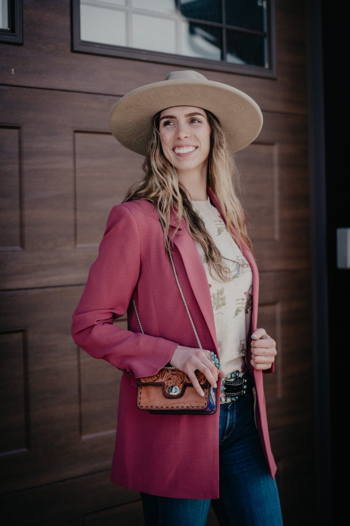 'Ella' Women's Ariat  Dry Rose Blazer (S-XL)