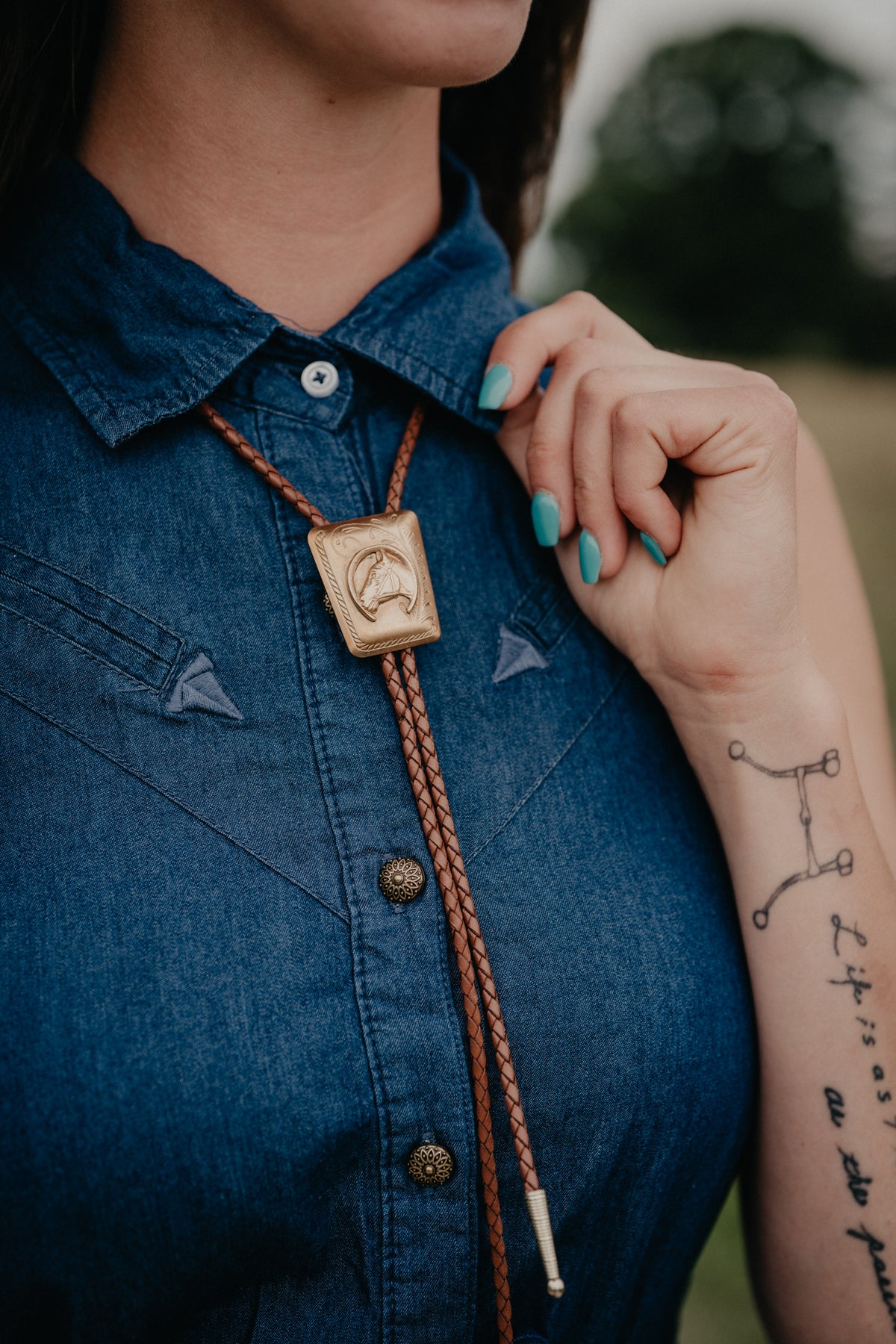 Girls Gone Rodeo Bolo Tie by November Maker