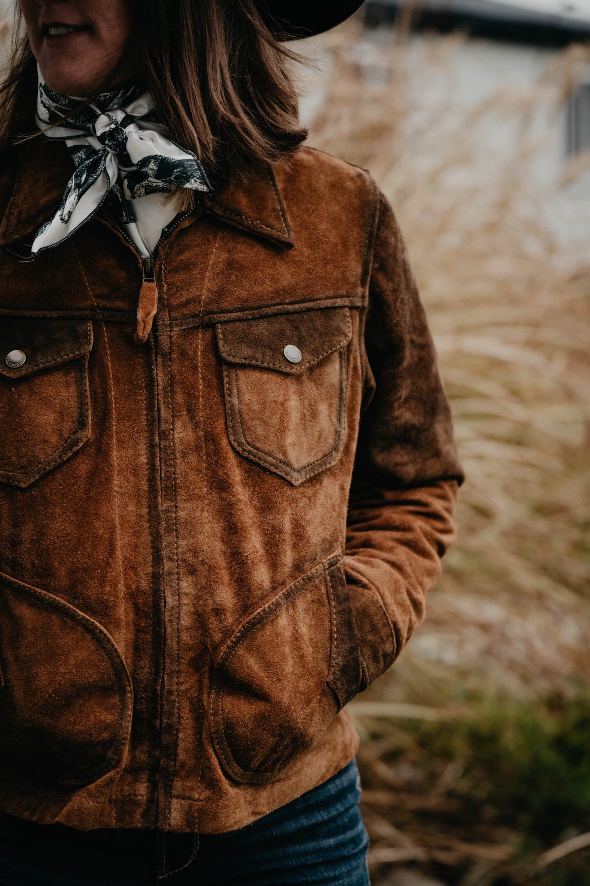 'Avery Nail' Women's Leather Jacket by STS Ranchwear (XXL  Only)