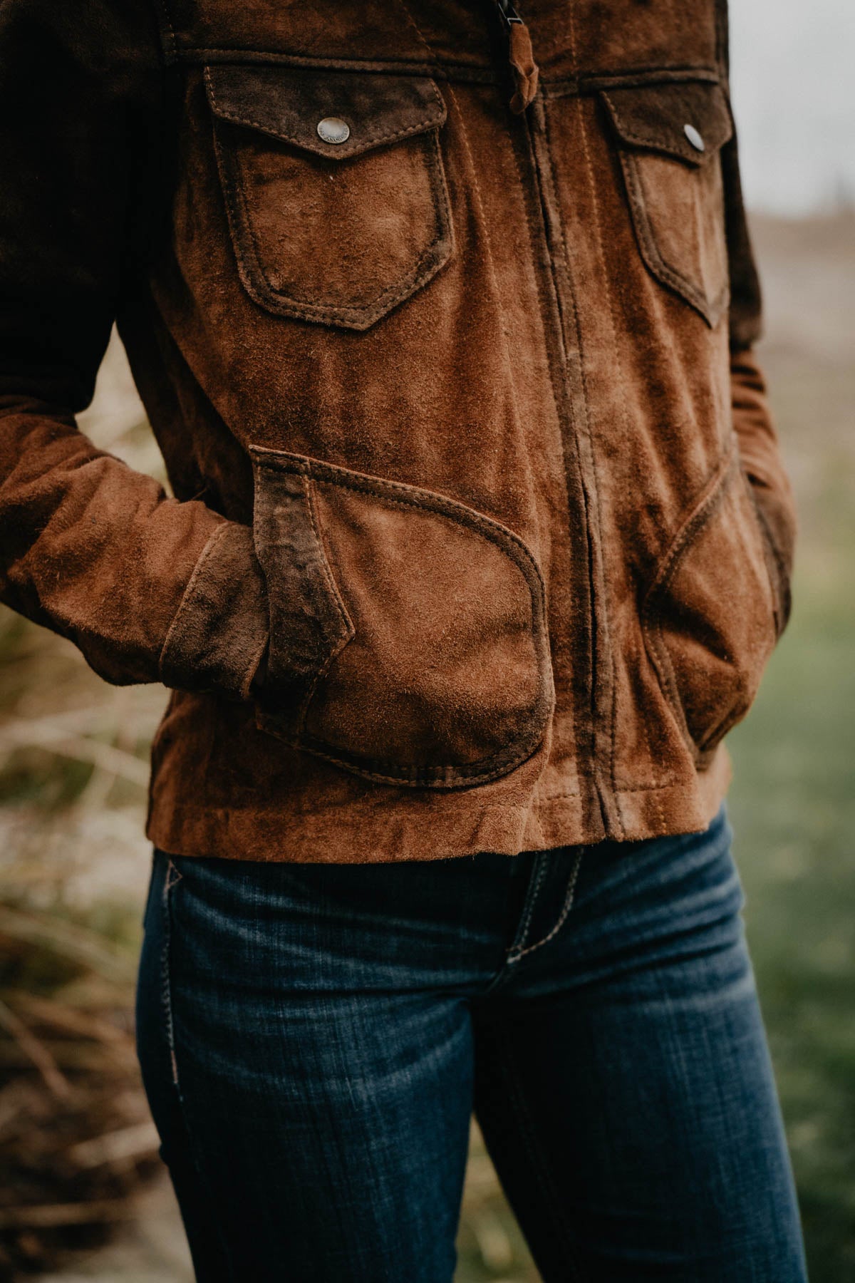 'Avery Nail' Women's Leather Jacket by STS Ranchwear (XXL  Only)