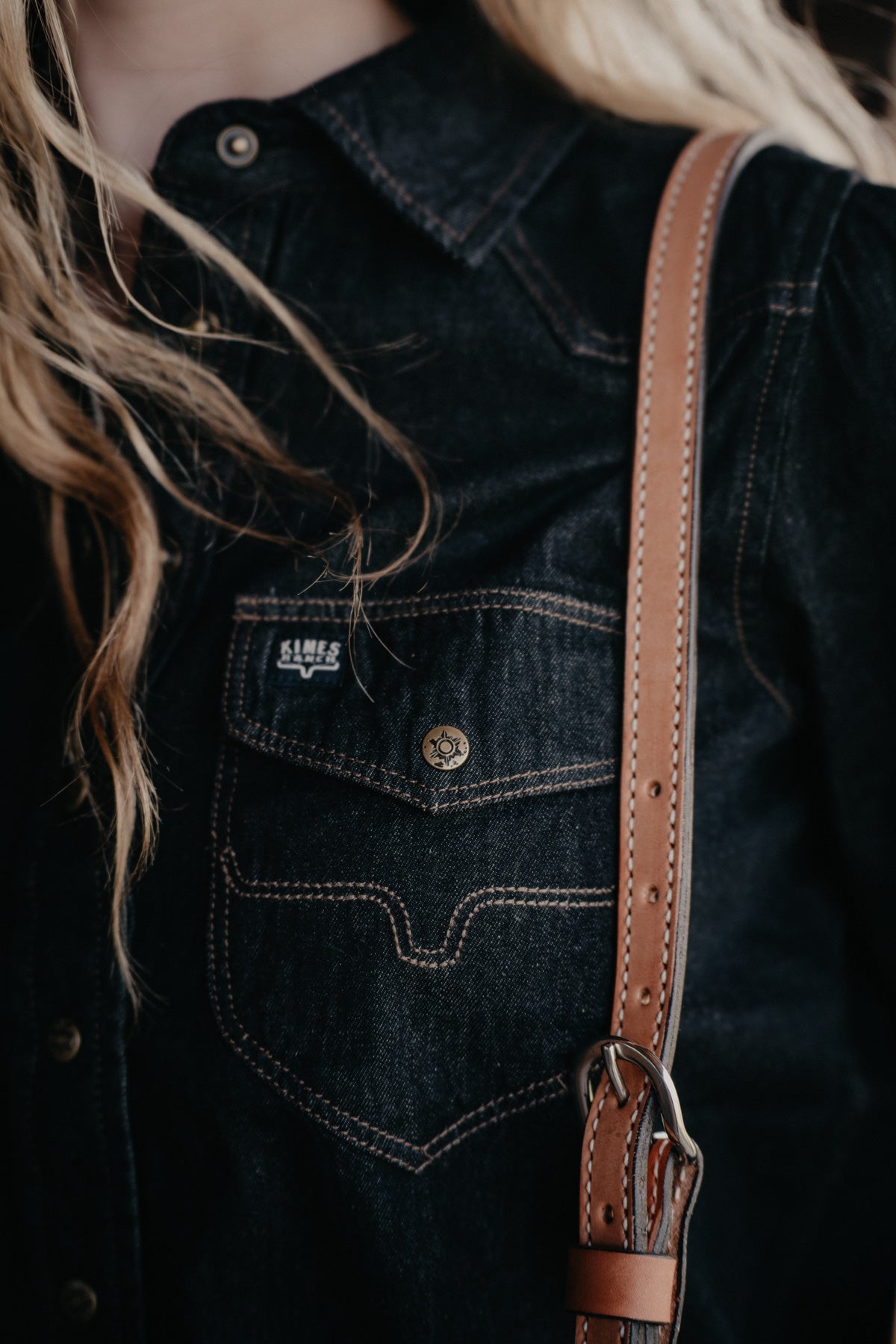 'Jane' Women's Kimes Ranch Denim Button Up (2 Colours; S - XXL)