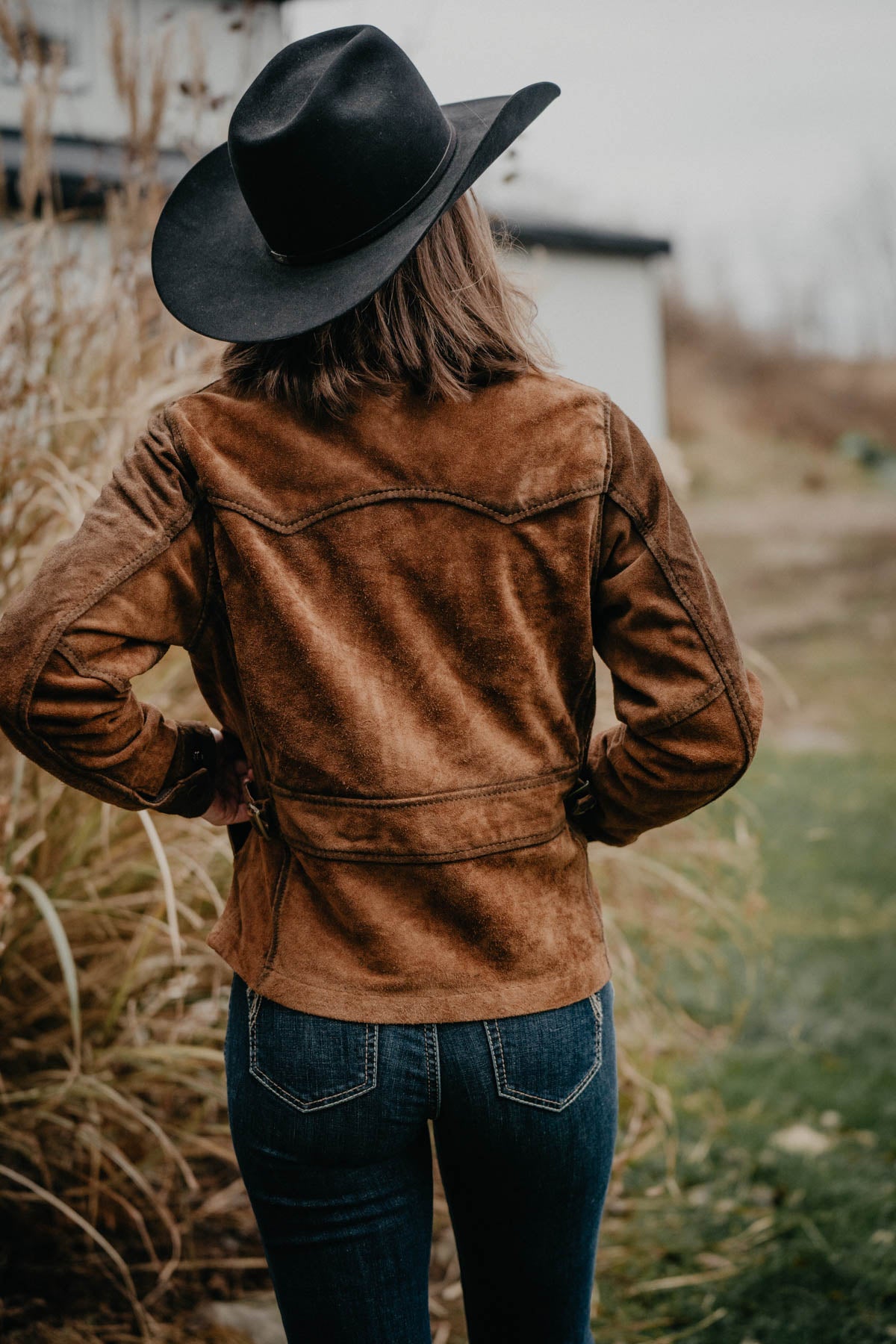'Avery Nail' Women's Leather Jacket by STS Ranchwear (XXL  Only)