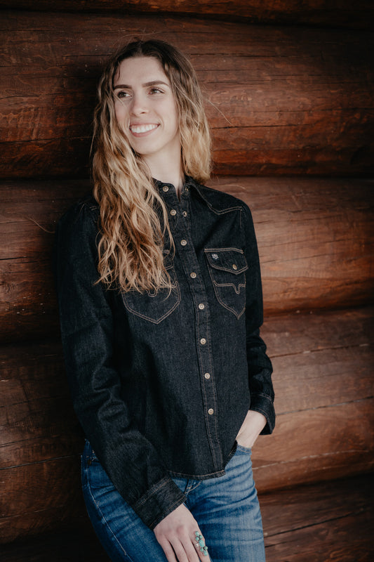 'Jane' Women's Kimes Ranch Denim Button Up (2 Colours; S - XXL)