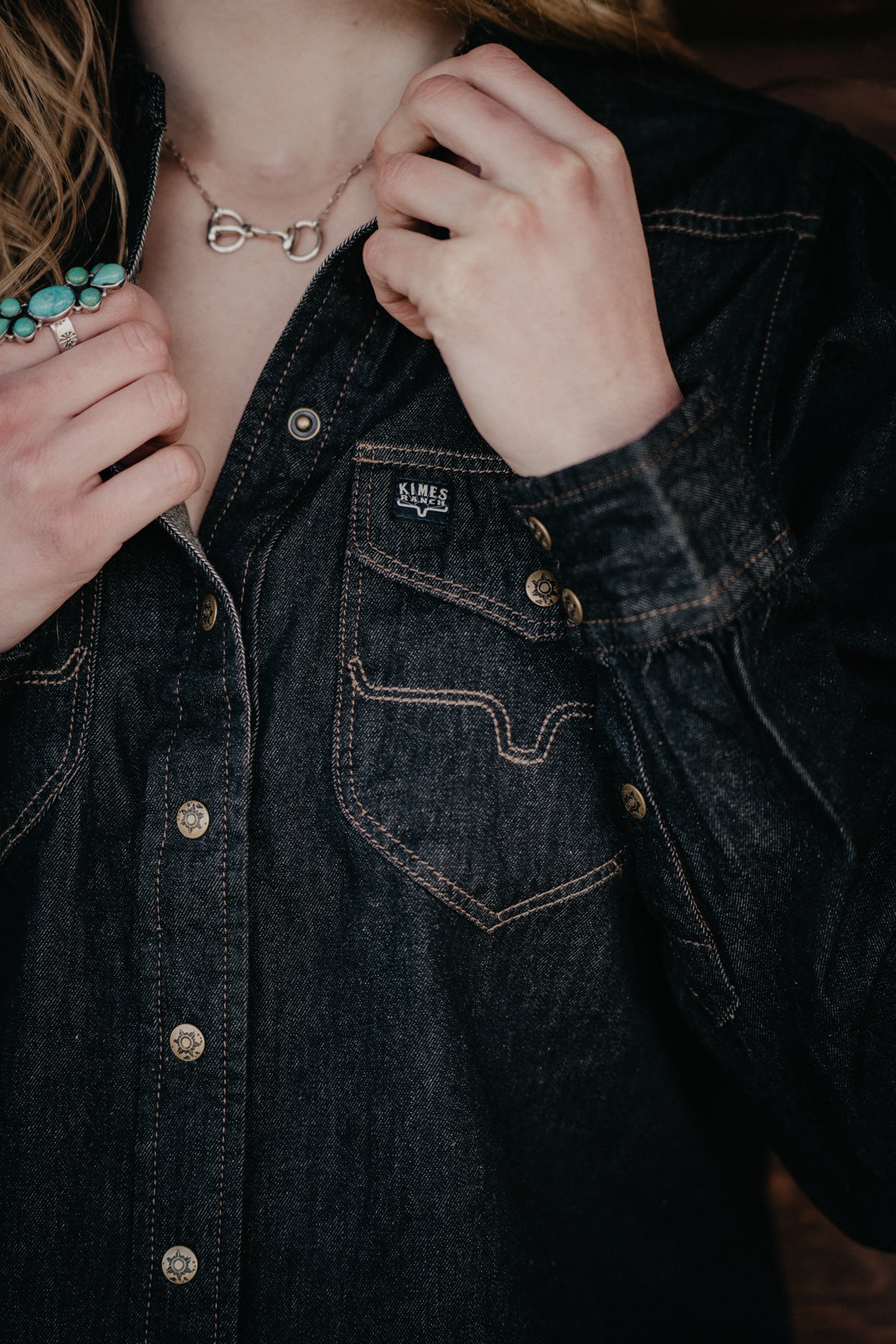 'Jane' Women's Kimes Ranch Denim Button Up (2 Colours; S - XXL)