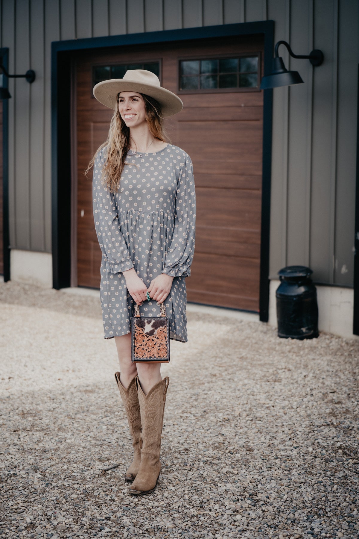 'Horse Pennies' Womens Stetson Dress (XS-L)