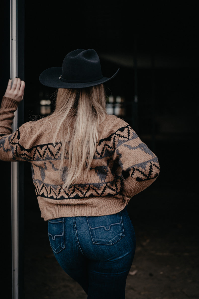 'Tessie' Women's Vintage Cardigan Sweater by Stetson (XS-XL)