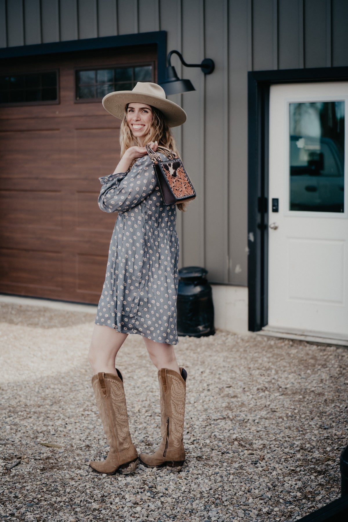 'Horse Pennies' Womens Stetson Dress (XS-L)