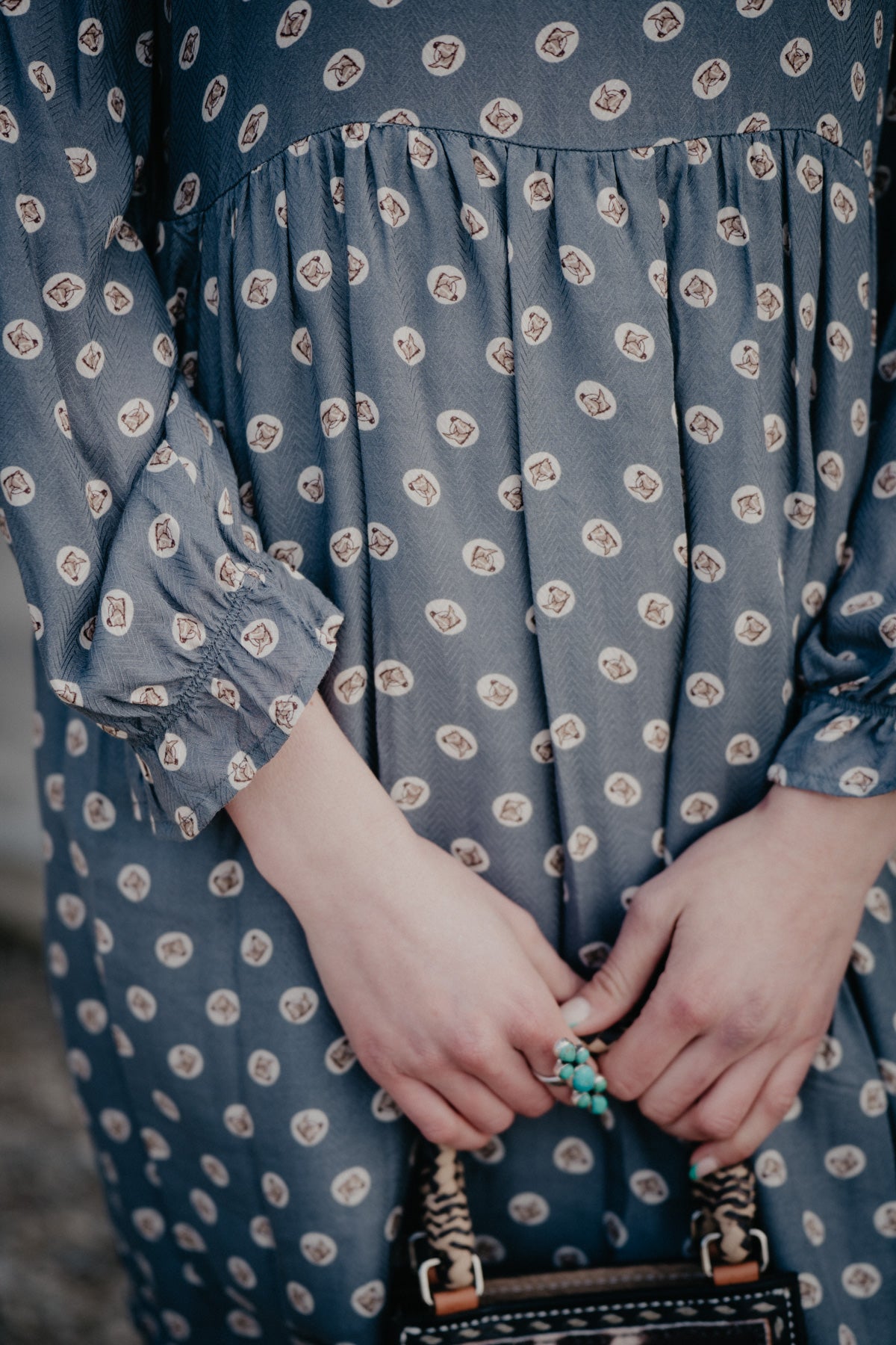 'Horse Pennies' Womens Stetson Dress (XS-L)