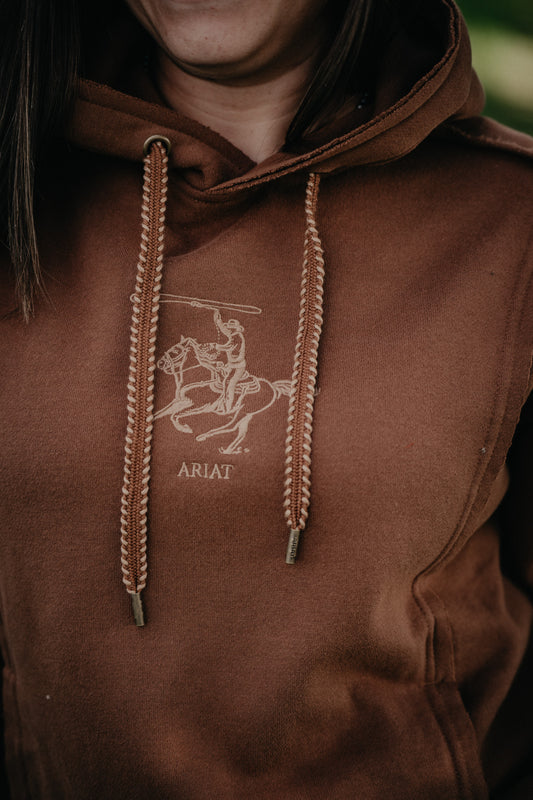 'Daydreamer' Women's Chocolate Brown Ariat Hoodie