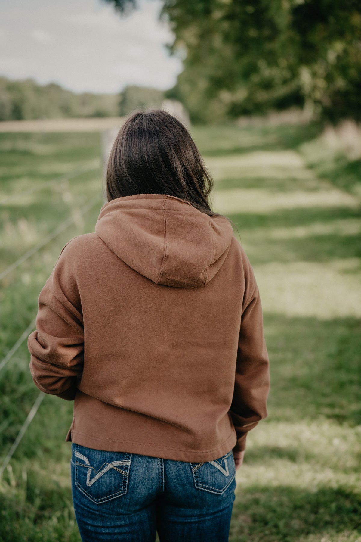 'Daydreamer' Women's Chocolate Brown Ariat Hoodie