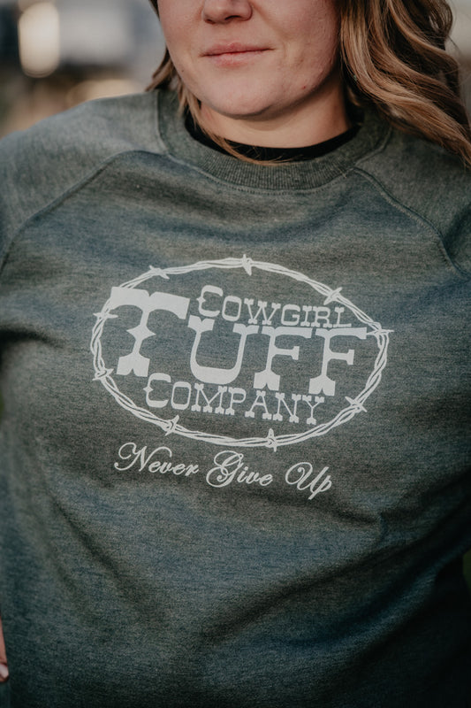 {Pink Friday Door Crasher} Cowgirl Tuff Logo Pullover (S-XL)