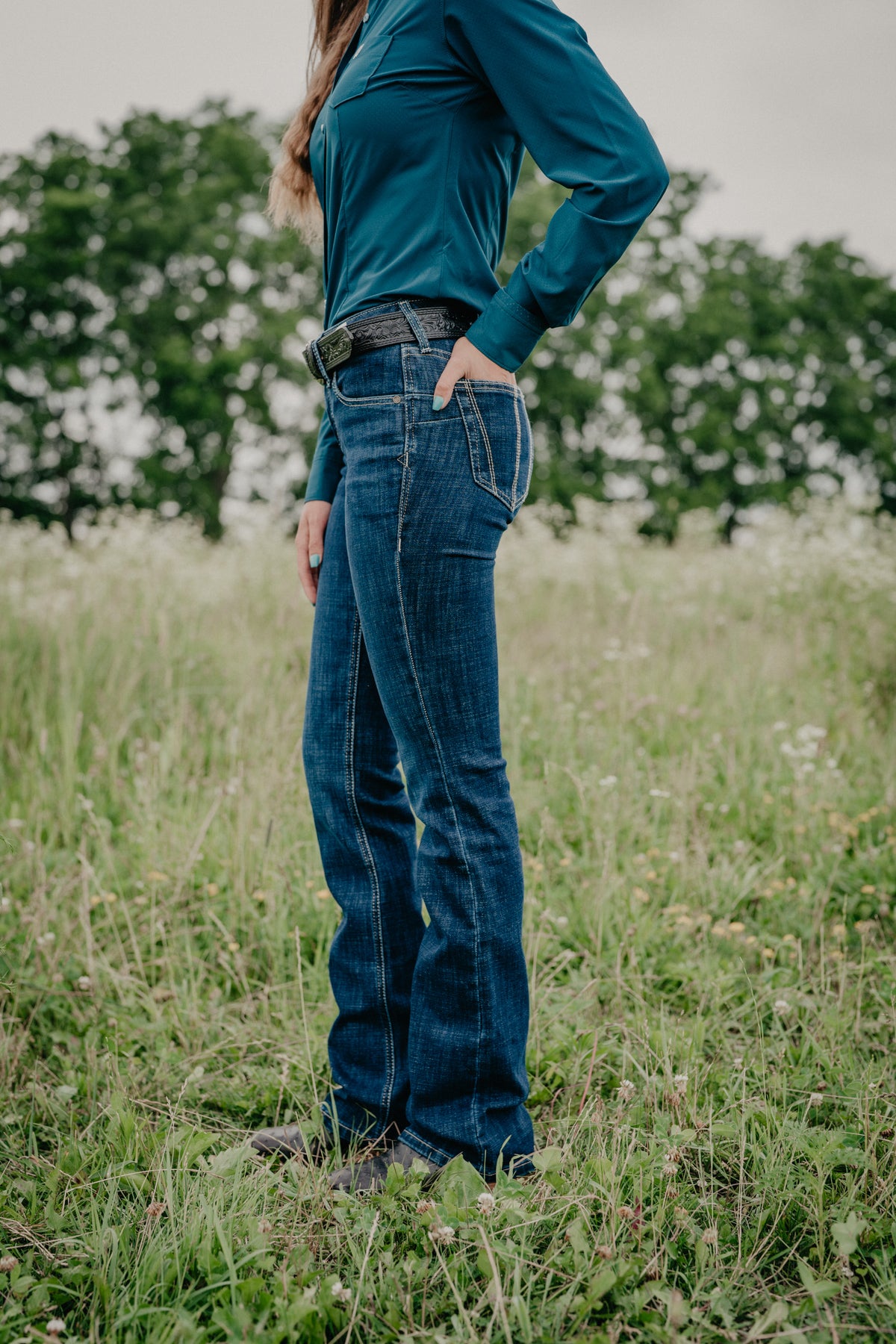 'Celia' Perfect Rise Bootcut Jean by Ariat (24-20W)