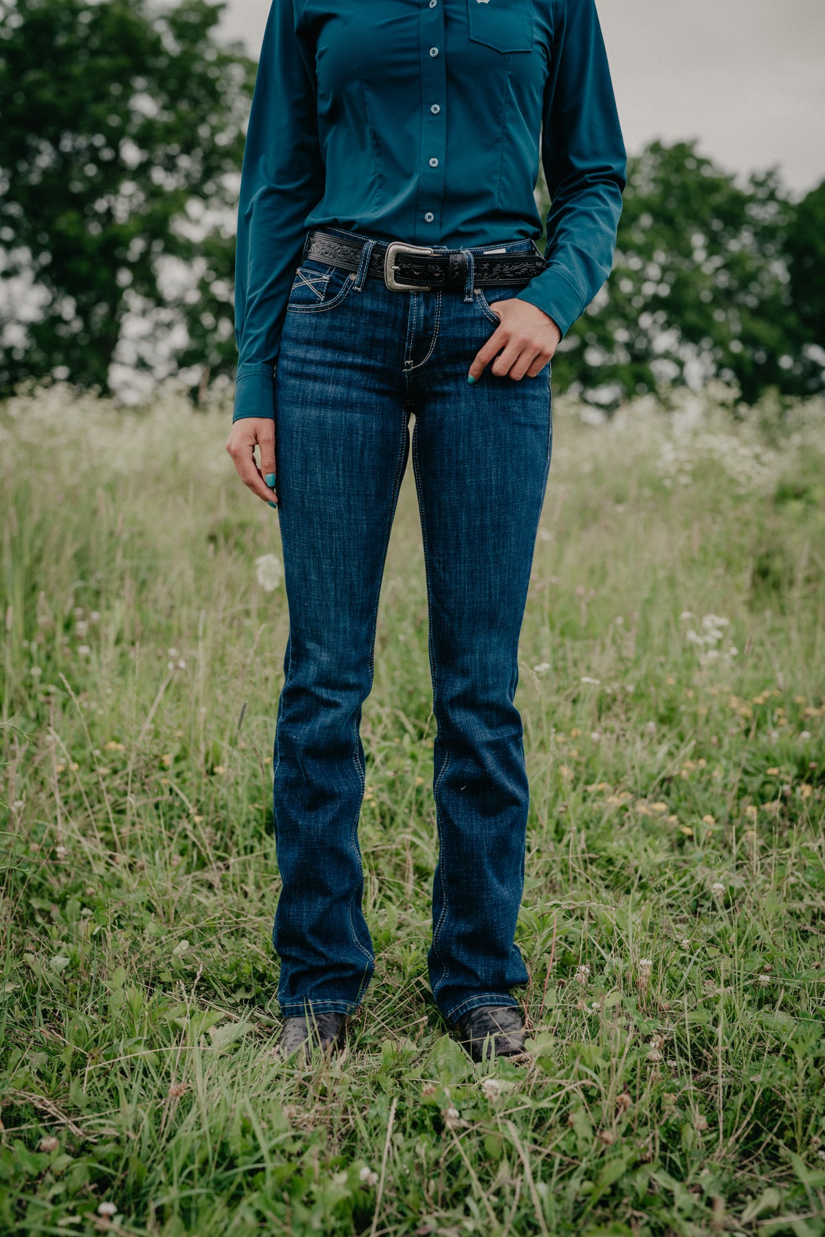'Celia' Perfect Rise Bootcut Jean by Ariat (24-20W)