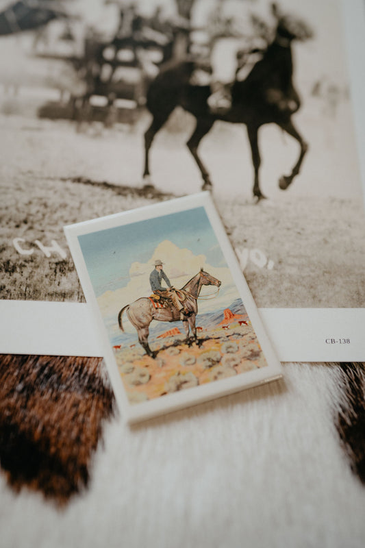 Vintage Western Magnets (Various Prints)