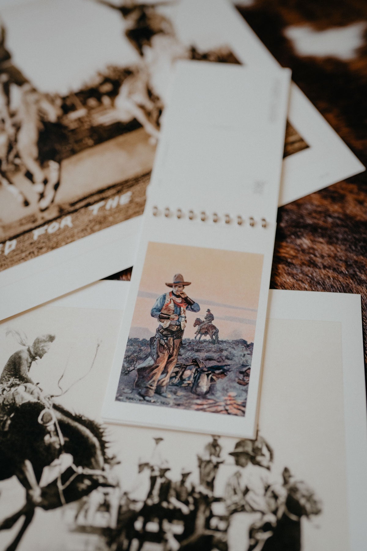 Vintage Western Postcard Booklets (4 Print Options)