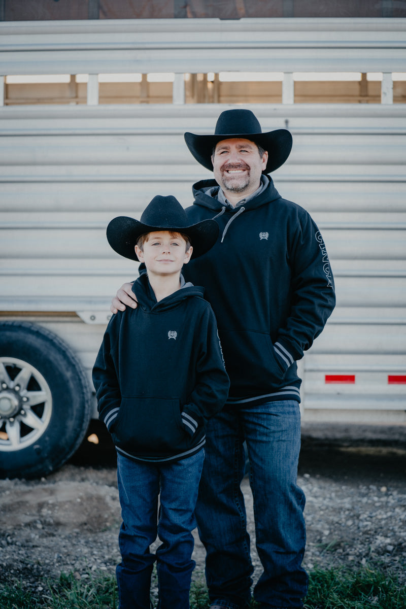 'Zeek' Men's Black CINCH Hoodie (S-XXL)