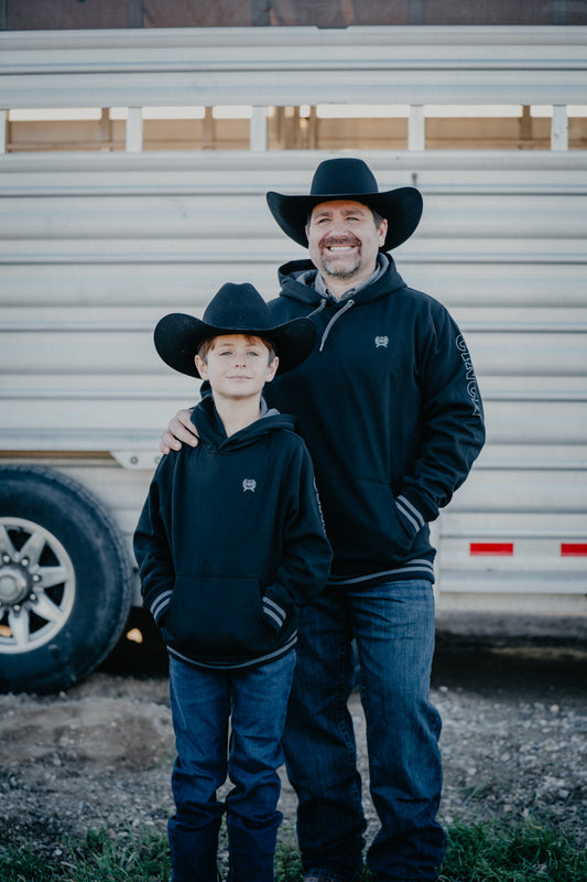 'Zeek' Men's Black CINCH Hoodie (S-XXL)